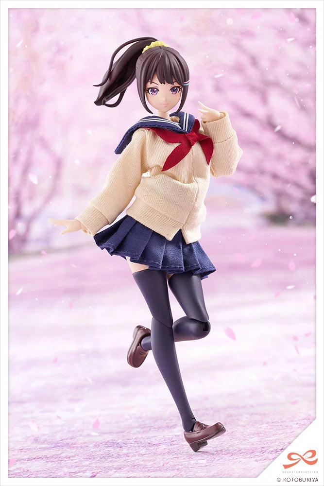 Creative Girls' Garden Kirupla Model Plastic Kit - Yuuki Madoka Momozakura High School Winter Uniform (KIT) [Pre-Order Dec 2026]