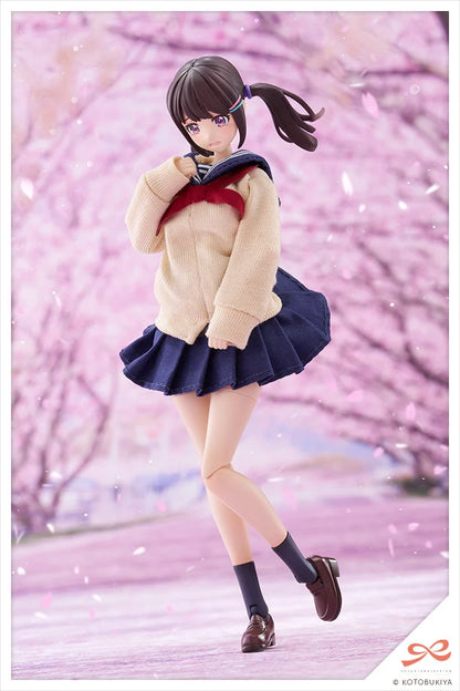 Creative Girls' Garden Kirupla Model Plastic Kit - Yuuki Madoka Momozakura High School Winter Uniform (KIT) [Pre-Order Dec 2026]