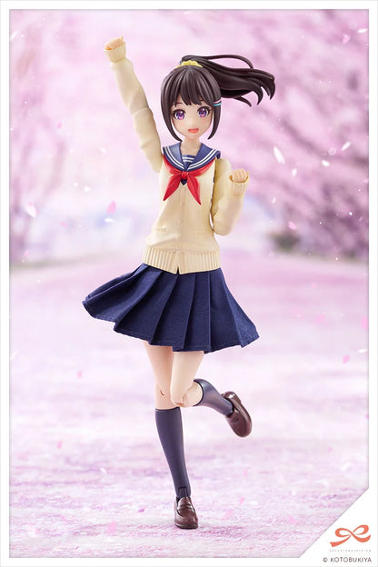 Creative Girls' Garden Kirupla Model Plastic Kit - Yuuki Madoka Momozakura High School Winter Uniform (KIT) [Pre-Order Dec 2026]