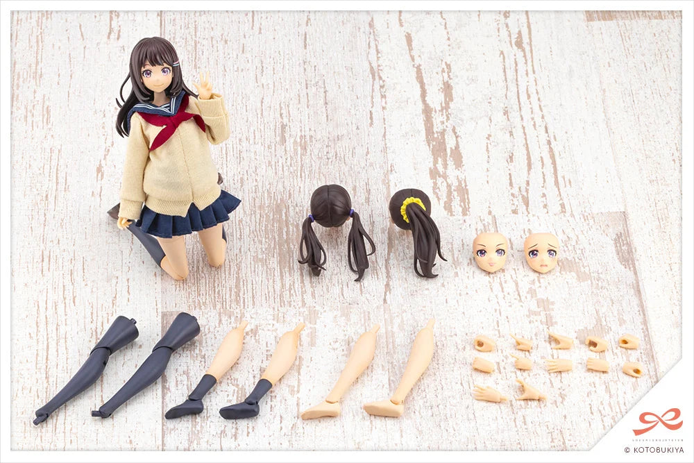 Creative Girls' Garden Kirupla Model Plastic Kit - Yuuki Madoka Momozakura High School Winter Uniform (KIT) [Pre-Order Dec 2026]