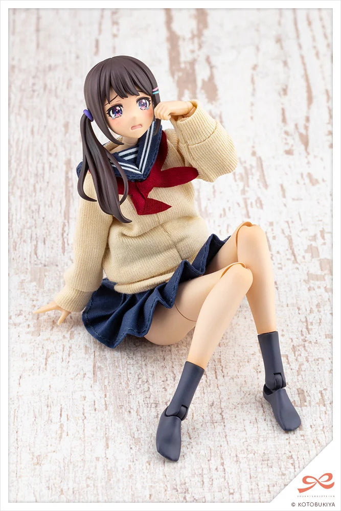 Creative Girls' Garden Kirupla Model Plastic Kit - Yuuki Madoka Momozakura High School Winter Uniform (KIT) [Pre-Order Dec 2026]