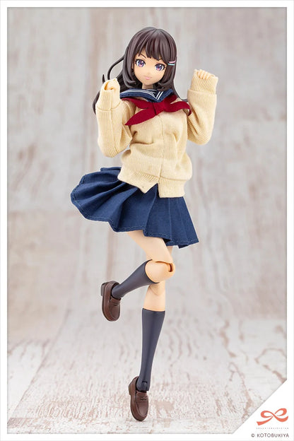 Creative Girls' Garden Kirupla Model Plastic Kit - Yuuki Madoka Momozakura High School Winter Uniform (KIT) [Pre-Order Dec 2026]