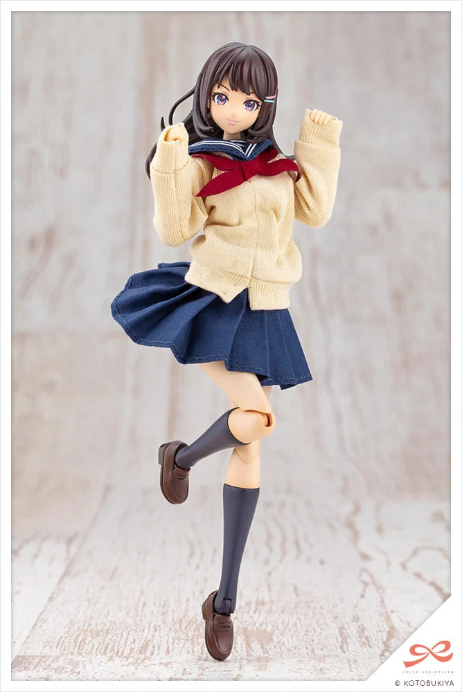 Creative Girls' Garden Kirupla Model Plastic Kit - Yuuki Madoka Momozakura High School Winter Uniform (KIT) [Pre-Order Dec 2026]