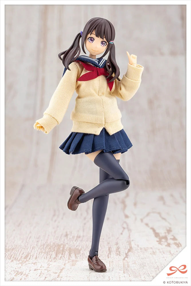 Creative Girls' Garden Kirupla Model Plastic Kit - Yuuki Madoka Momozakura High School Winter Uniform (KIT) [Pre-Order Dec 2026]