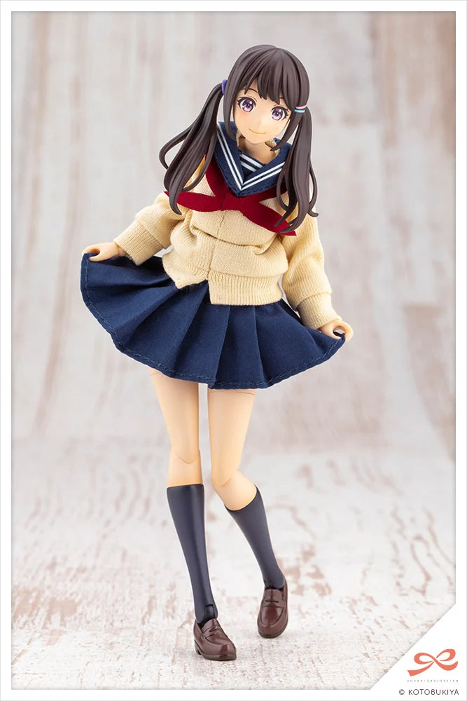 Creative Girls' Garden Kirupla Model Plastic Kit - Yuuki Madoka Momozakura High School Winter Uniform (KIT) [Pre-Order Dec 2026]