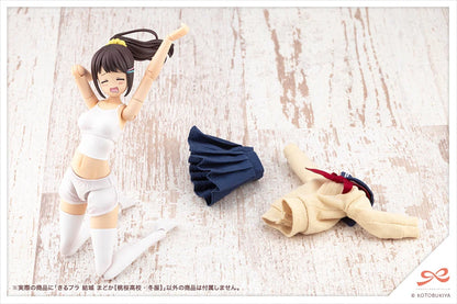 Creative Girls' Garden Kirupla Model Plastic Kit - Yuuki Madoka Momozakura High School Winter Uniform (KIT) [Pre-Order Dec 2026]