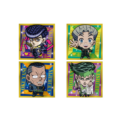 JOJO'S BIZARRE ADVENTURE - NIFORMATION JOJO'S BIZARRE ADVENTURE SEAL WAFER DIAMOND IS UNBREAKABLE ACT2 - CANDY TOYS, SNACKS (BOX OF 20 PCS)