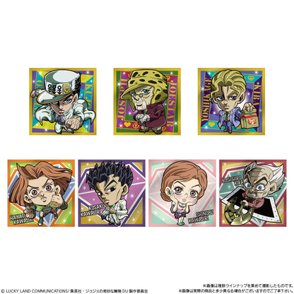 JOJO'S BIZARRE ADVENTURE - NIFORMATION JOJO'S BIZARRE ADVENTURE SEAL WAFER DIAMOND IS UNBREAKABLE ACT2 - CANDY TOYS, SNACKS (BOX OF 20 PCS)