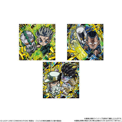 JoJo's Bizarre Adventure - Niformation JoJo's Bizarre Adventure Seal Wafer Diamond Is Unbreakable ACT2 - Candy Toys, Snacks (BOX OF 20 PCS)