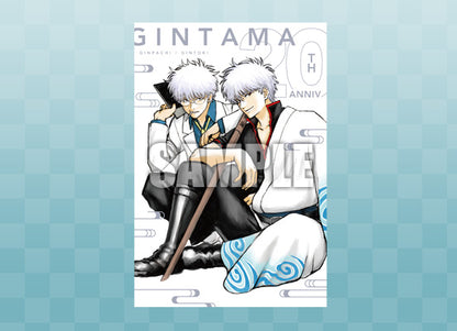 JUMP GIGA 2025 WINTER BLUE BOX + POSTER + GINTAMA POSTCARDS + GINTAMA STICKERS + SAKAMOTO DAYS POSTER + SAKAMOTO DAYS CLEAR CARD