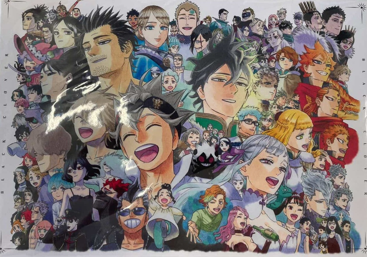 Jump Giga 2026 Spring - Black Clover Cover and Bonus Art Board +