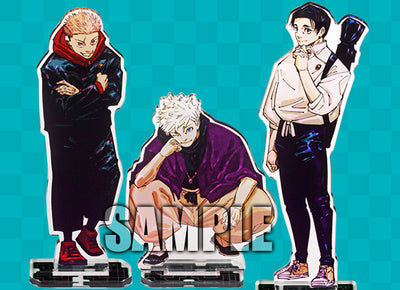 Jump Giga Summer 2024 Jujutsu Kaisen + Acrylic Stand + Gojo Booklet + Stickers JJK + Poster JJK