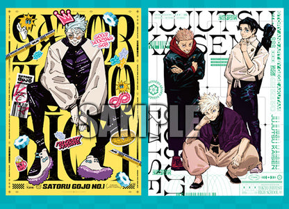 JUMP GIGA SUMMER 2024 JUJUTSU KAISEN + ACRYLIC STAND + GOJO BOOKLET + STICKERS JJK + POSTER JJK