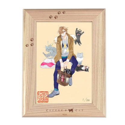 Jun Kissa Neko - Yukiru Sugisaki 30th Anniversary Jun Kissa Neko 88 Graph Book Covers with Artist Seal Limited to 100 copies (9 Types) [Pre-Order Aug 2026]