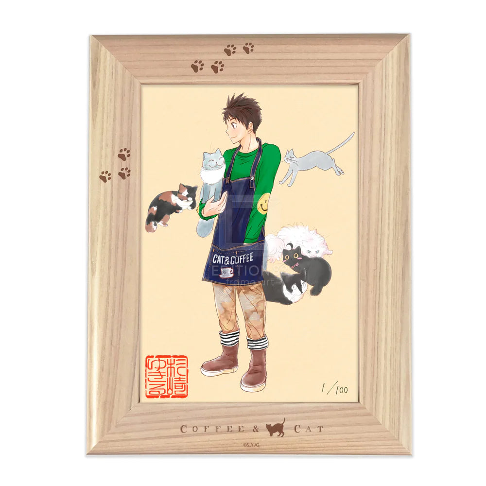 Jun Kissa Neko - Yukiru Sugisaki 30th Anniversary Jun Kissa Neko 88 Graph Book Covers with Artist Seal Limited to 100 copies (9 Types) [Pre-Order Aug 2026]