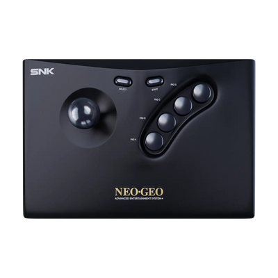Japanese Version - NEOGEO AES+ Arcade Stick Black [Pre-Order Nov 2026 - Postponed to Sep 2027 by Manufacturer]