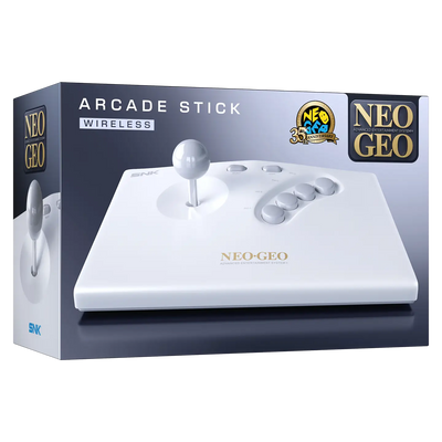 Japanese Version - NEOGEO AES+ Arcade Stick White [Pre-Order Nov 2026 - Postponed to Sep 2027 by Manufacturer]