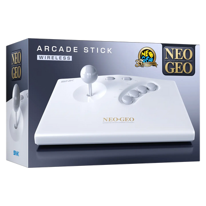 Japanese Version - NEOGEO AES+ Arcade Stick White [Pre-Order Nov