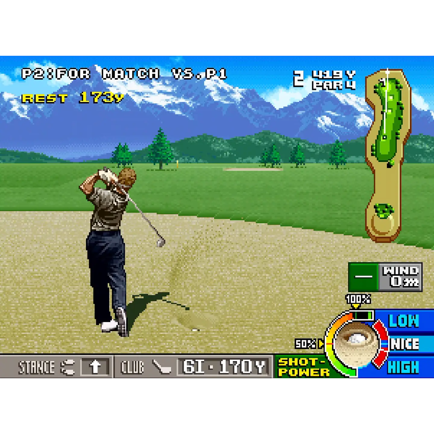 Japanese Version - NEOGEO AES+ Big Tournament Golf [Pre-Order Nov