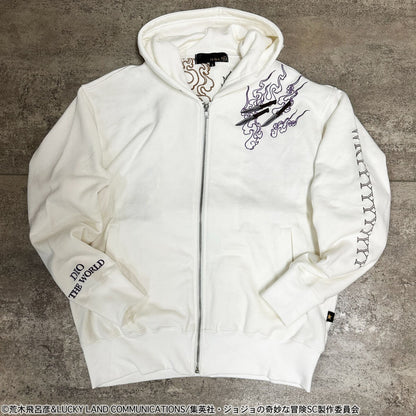 JoJo's Bizarre Adventure Karakuri Tamashii x Stardust Crusaders - DIO Embroidered Hoodie (2 Types) [Pre-Order May 2026]