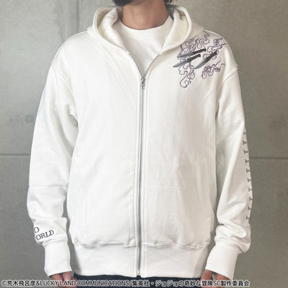 JoJo's Bizarre Adventure Karakuri Tamashii x Stardust Crusaders - DIO Embroidered Hoodie (2 Types) [Pre-Order May 2026]