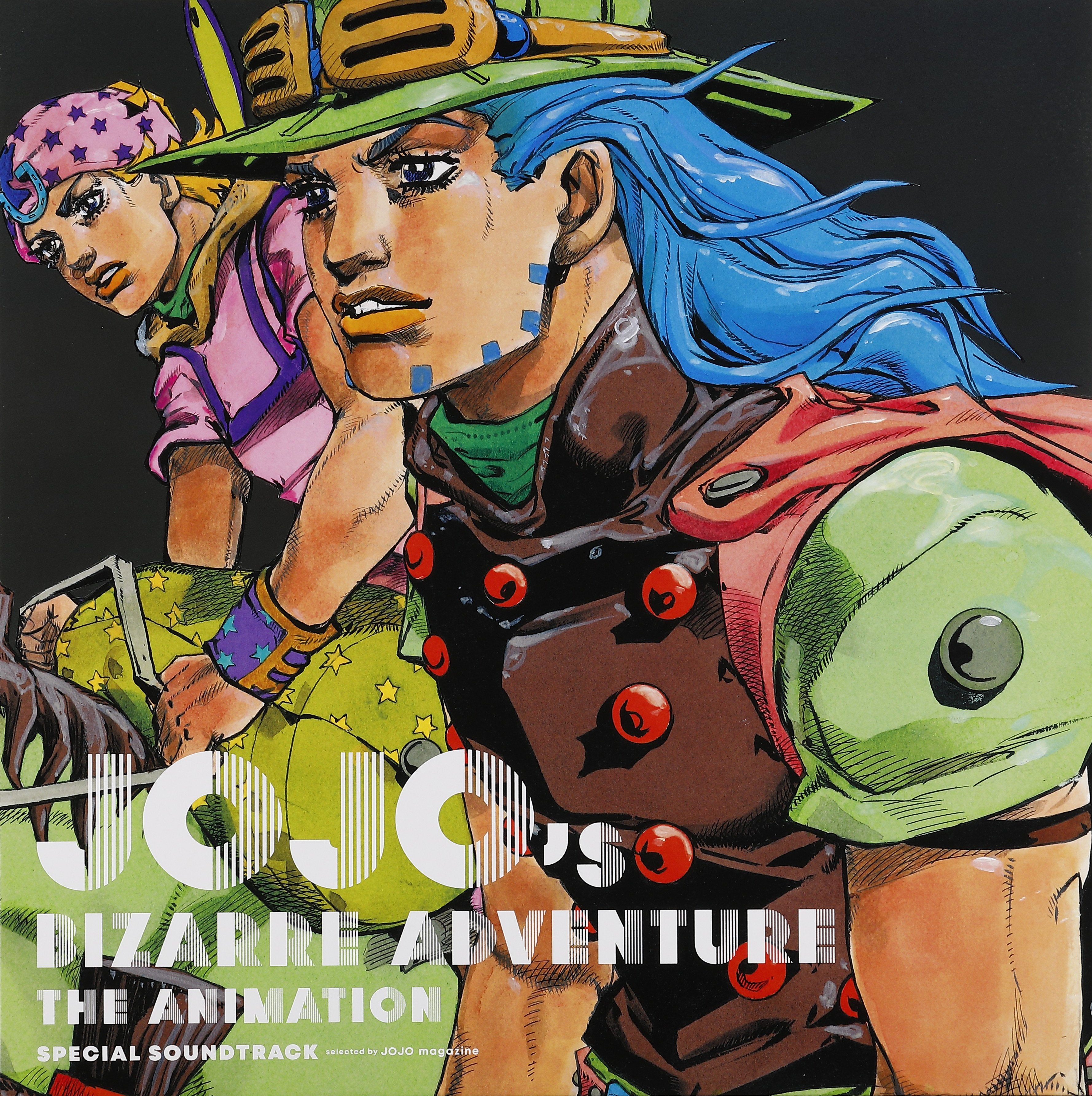 JOJO O.S.T Overdrive LPレコード JoJo's Bizarre Adventure - The Animation Special Soundtrack