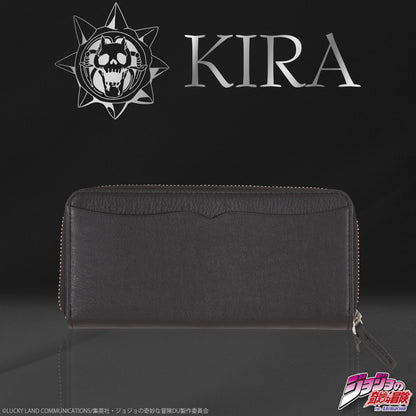 JoJo's Bizarre Adventure: Diamond is Unbreakable - Yoshikage Kira Leather Long Wallet / Purple [Pre-Order Apr 2026]
