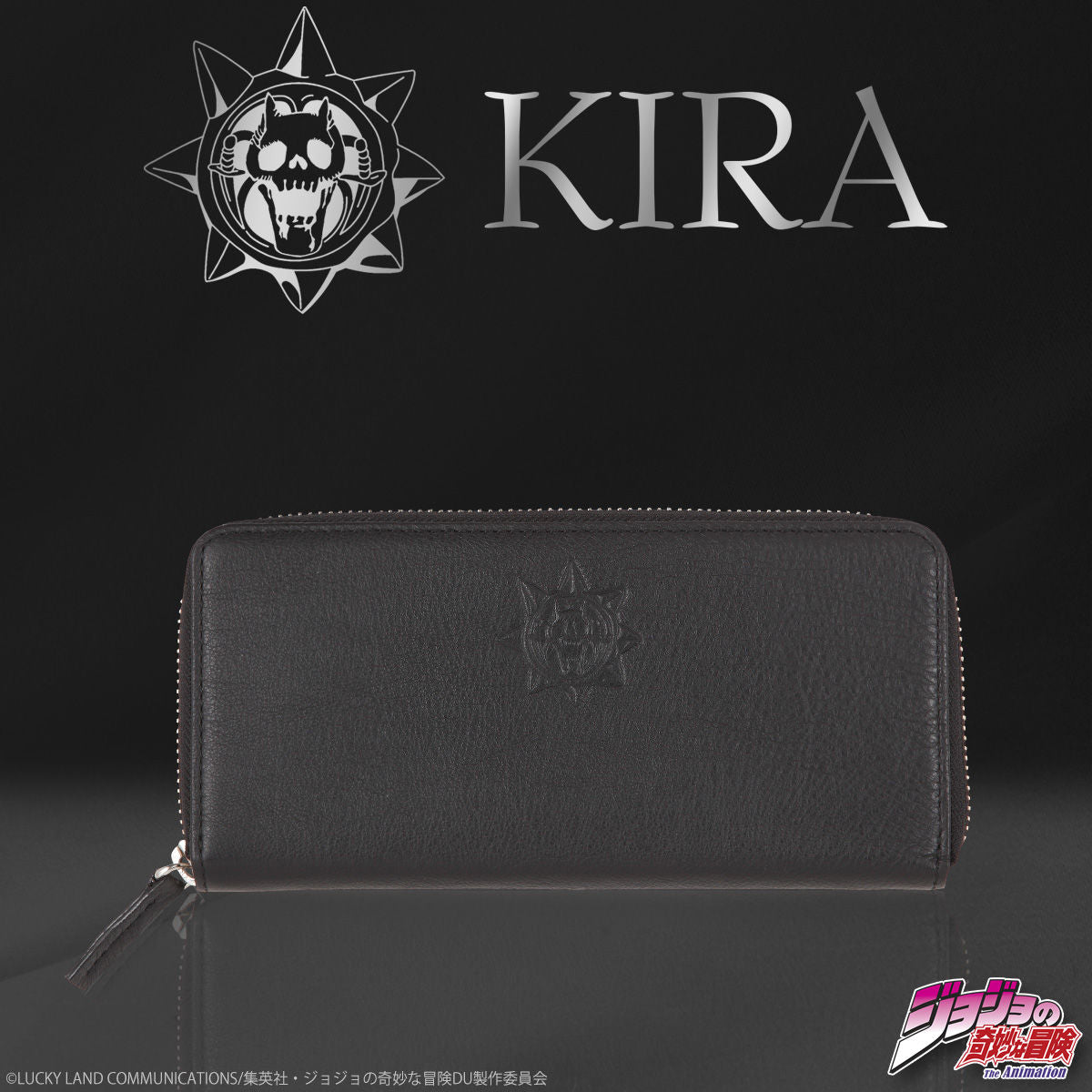 JoJo's Bizarre Adventure: Diamond is Unbreakable - Yoshikage Kira Leather Long Wallet / Purple [Pre-Order Apr 2026]