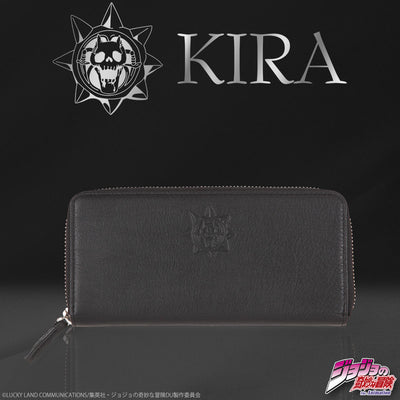 JoJo's Bizarre Adventure: Diamond is Unbreakable - Yoshikage Kira Leather Long Wallet / Purple [Pre-Order Apr 2026]