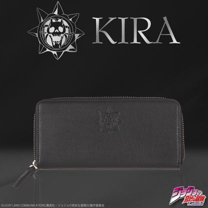JoJo's Bizarre Adventure: Diamond is Unbreakable - Yoshikage Kira Leather Long Wallet / Purple [Pre-Order Apr 2026]