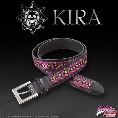 JoJo's Bizarre Adventure Diamond is Unbreakable Heaven's Door - Kira Yoshikage Leather Belt [Pre-Order Oct 2026]