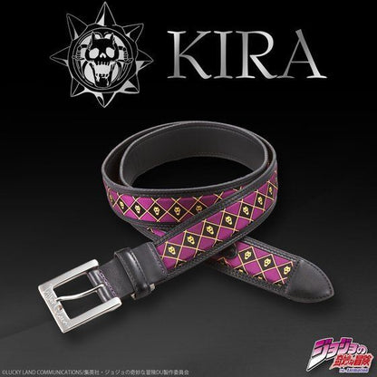 JoJo's Bizarre Adventure Diamond is Unbreakable Heaven's Door - Kira Yoshikage Leather Belt [Pre-Order Oct 2026]