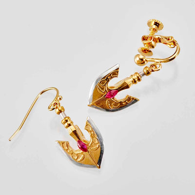 JoJo's Bizarre Adventure Golden Wind - Golden Arrow Earrings (2 Types) [Pre-Order Aug 2026]