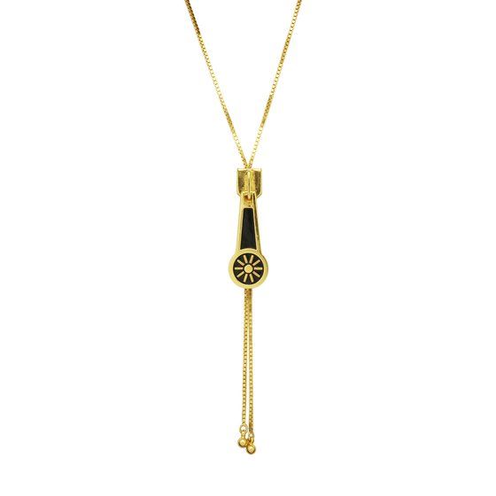 JoJo's Bizarre Adventure Golden Wind - JOJO Zipper Necklace [Pre-Order Apr 2026]