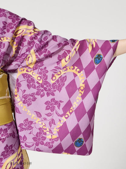 JoJo's Bizarre Adventure Golden Wind x Furifu Ladies Yukata and Obi Set - Giorno Giovanna [Release Jun 19 2026]