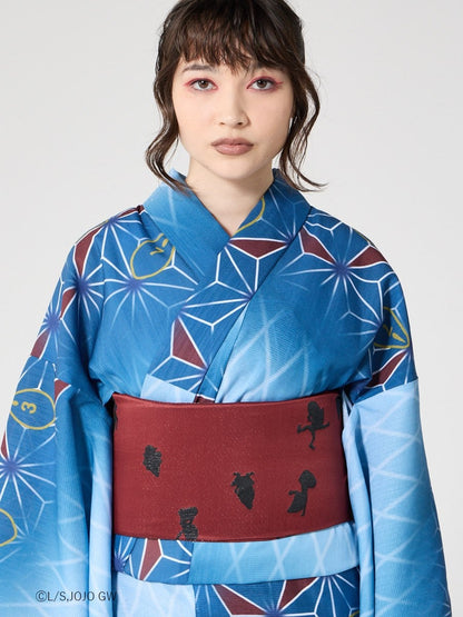 JoJo's Bizarre Adventure Golden Wind x Furifu Ladies Yukata and Obi Set - Guido Mista [Release Jun 19 2026]