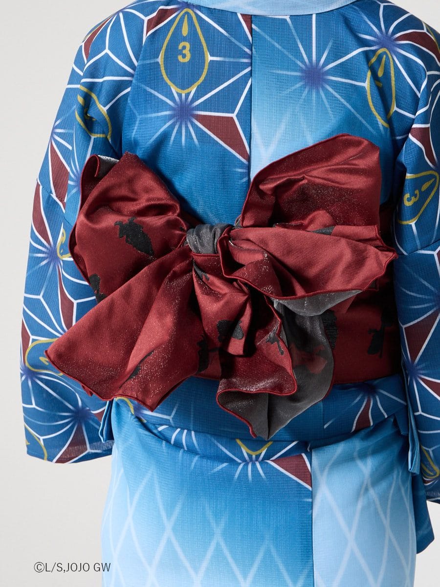 JoJo's Bizarre Adventure Golden Wind x Furifu Ladies Yukata and Obi Set - Guido Mista [Release Jun 19 2026]