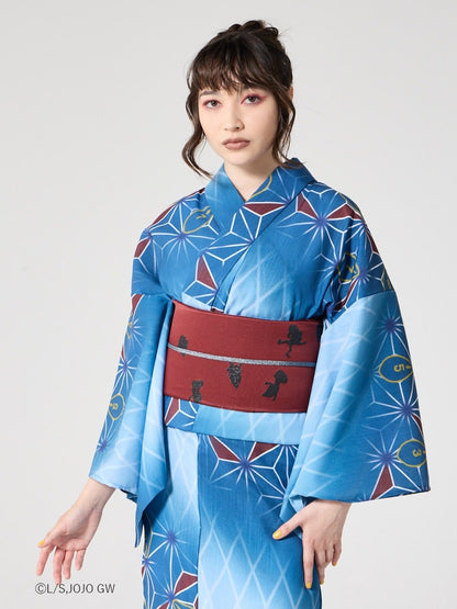 JoJo's Bizarre Adventure Golden Wind x Furifu Ladies Yukata and Obi Set - Guido Mista [Release Jun 19 2026]