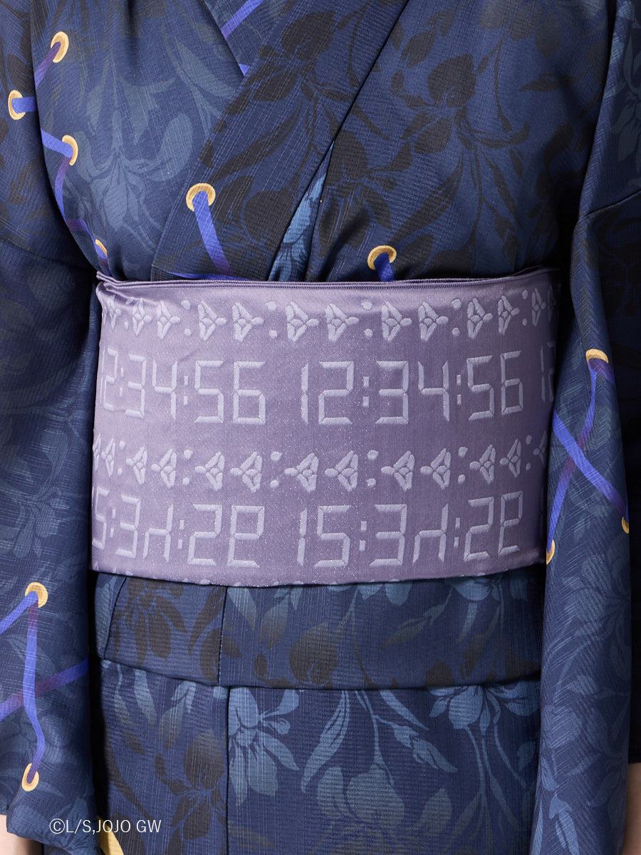 JoJo's Bizarre Adventure Golden Wind x Furifu Ladies Yukata and Obi Set - Leone Abbacchio [Release Jun 19 2026]