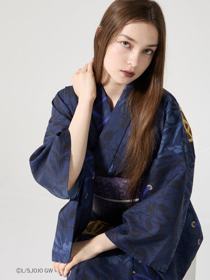 JoJo's Bizarre Adventure Golden Wind x Furifu Ladies Yukata and Obi Set - Leone Abbacchio [Release Jun 19 2026]