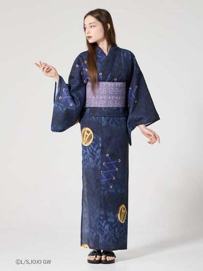 JoJo's Bizarre Adventure Golden Wind x Furifu Ladies Yukata and Obi Set - Leone Abbacchio [Release Jun 19 2026]