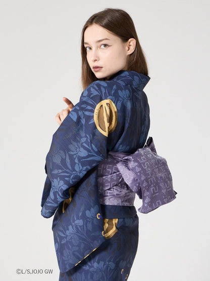 JoJo's Bizarre Adventure Golden Wind x Furifu Ladies Yukata and Obi Set - Leone Abbacchio [Release Jun 19 2026]