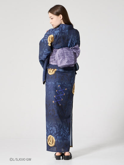 JoJo's Bizarre Adventure Golden Wind x Furifu Ladies Yukata and Obi Set - Leone Abbacchio [Release Jun 19 2026]