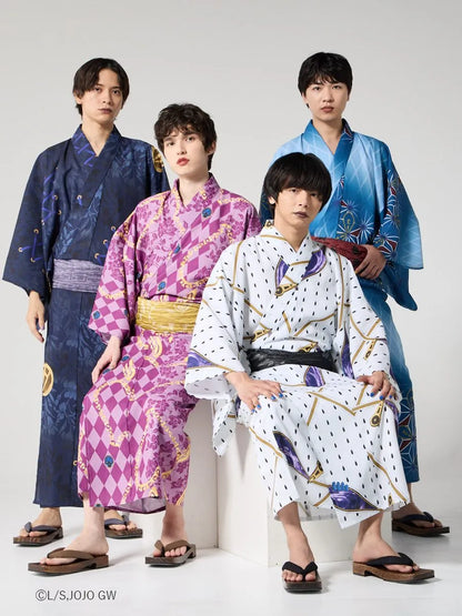 JoJo's Bizarre Adventure Golden Wind x Furifu Men's Yukata and Obi Set - Bruno Bucciarati [Release Jun 19 2026]
