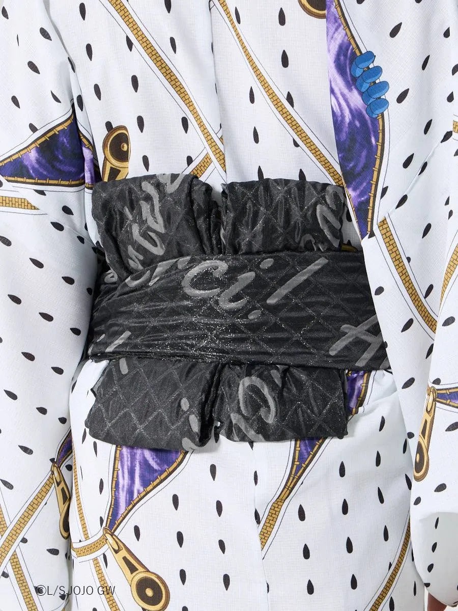 JoJo's Bizarre Adventure Golden Wind x Furifu Men's Yukata and Obi Set - Bruno Bucciarati [Release Jun 19 2026]
