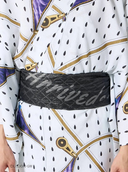 JoJo's Bizarre Adventure Golden Wind x Furifu Men's Yukata and Obi Set - Bruno Bucciarati [Release Jun 19 2026]