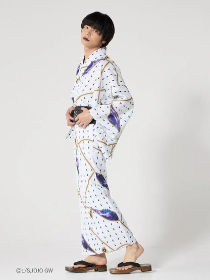 JoJo's Bizarre Adventure Golden Wind x Furifu Men's Yukata and Obi Set - Bruno Bucciarati [Release Jun 19 2026]
