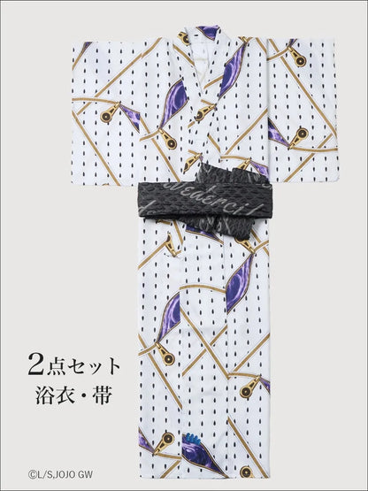 JoJo's Bizarre Adventure Golden Wind x Furifu Men's Yukata and Obi Set - Bruno Bucciarati [Release Jun 19 2026]
