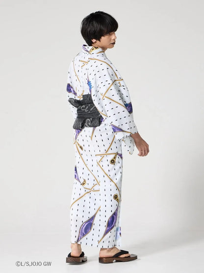 JoJo's Bizarre Adventure Golden Wind x Furifu Men's Yukata and Obi Set - Bruno Bucciarati [Release Jun 19 2026]