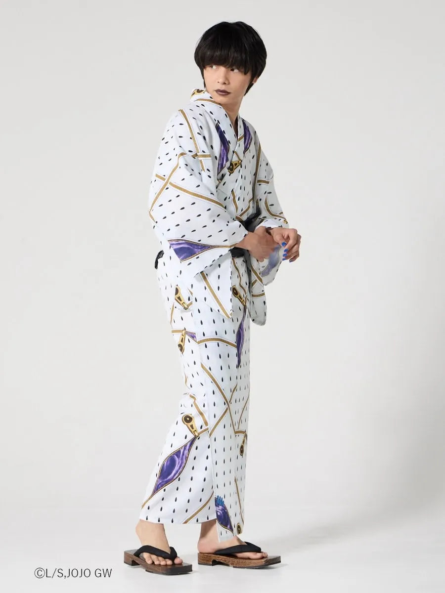JoJo's Bizarre Adventure Golden Wind x Furifu Men's Yukata and Obi Set - Bruno Bucciarati [Release Jun 19 2026]